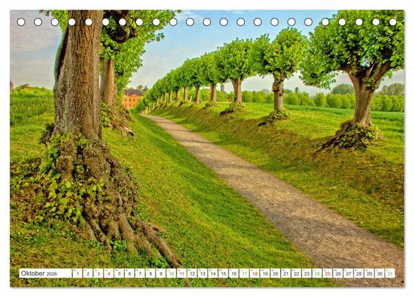Produktbild: Mein buntes Mecklenburg (Tischkalender 2026 DIN A5 quer), CALVENDO Monatskalender