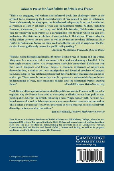 Produktbild: Race Politics in Britain and France