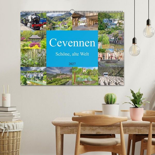 Produktbild: Cevennen - Sch&ouml;ne alte Welt (Wandkalender 2027 DIN A2 quer), CALVENDO Monatskalender