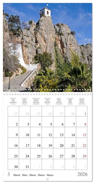 Produktbild: Costa Blanca Spain&acute;s Sun-Kissed South (Wall Calendar 2026 12 &times; 12 Inch) CALVENDO 12 Month Wall Calendar