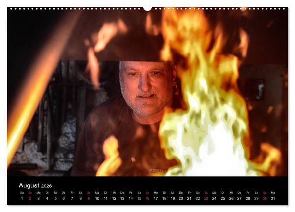 Produktbild: Alte Handwerkskunst Messerschmied (Wandkalender 2026 DIN A2 quer), CALVENDO Monatskalender