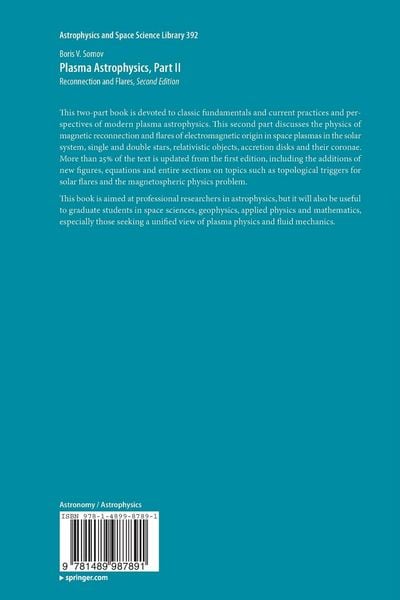 Produktbild: Plasma Astrophysics, Part II