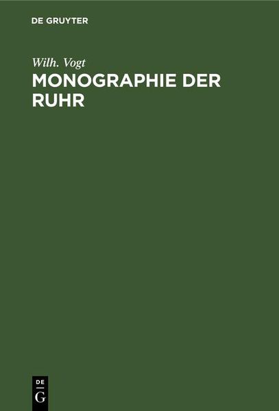 Produktbild: Monographie der Ruhr
