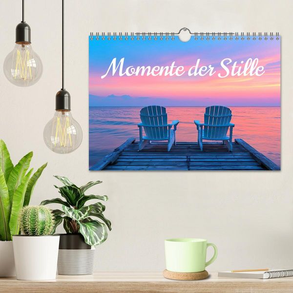 Produktbild: Momente der Stille (Wandkalender 2026 DIN A4 quer), CALVENDO Monatskalender