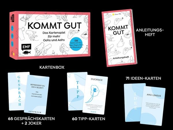 Produktbild: Kartenspiel: Kommt gut - Das Kartenspiel für mehr Oohs und Aahs
