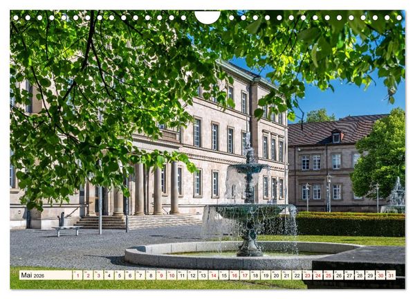 Produktbild: T&uuml;bingen - Schw&auml;bische Perle am Neckar (Wandkalender 2026 DIN A4 quer), CALVENDO Monatskalender
