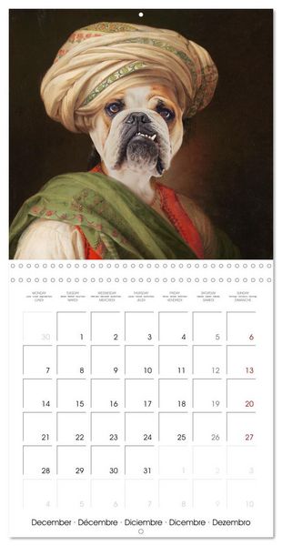 Produktbild: Aristocrat Animals (Wall Calendar 2026 12 &times; 12 Inch) CALVENDO 12 Month Wall Calendar