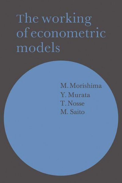 Produktbild: The Working of Econometric Models
