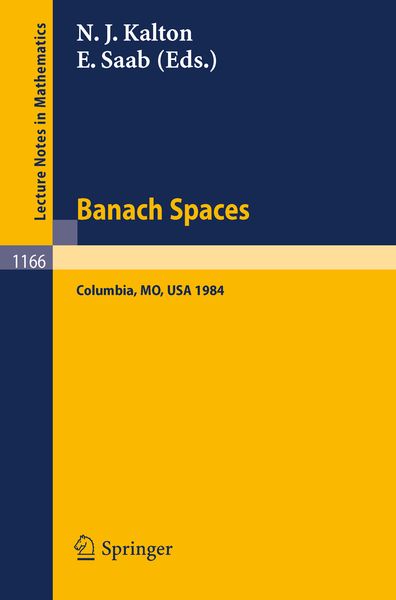 Produktbild: Banach Spaces