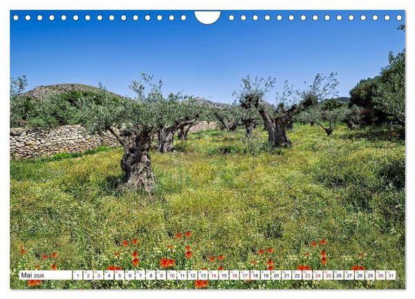 Produktbild: Mallorca - Insel der Landschaftstr&auml;ume (Wandkalender 2026 DIN A4 quer), CALVENDO Monatskalender