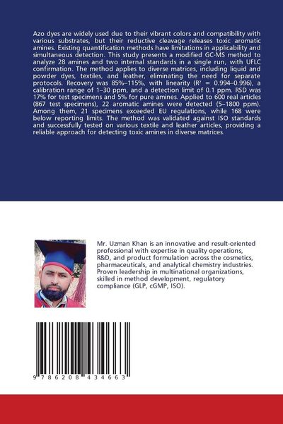 Produktbild: GC-MS & UFLC Method for Detection of Aromatic Amines in the Textiles