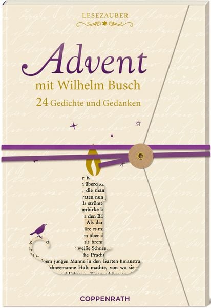 Lesezauber: Advent mit Wilhelm Busch, Briefbuch zum Aufschn.