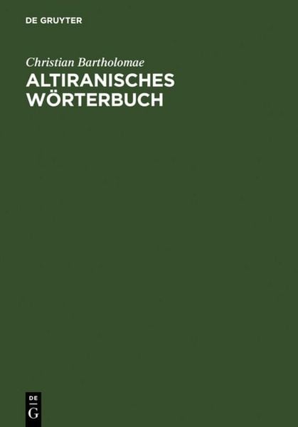 Produktbild: Altiranisches W&ouml;rterbuch