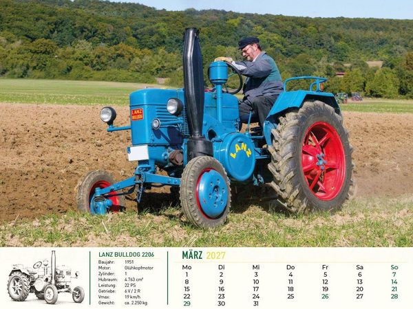 Produktbild: Faszination Schlepper Kalender 2027