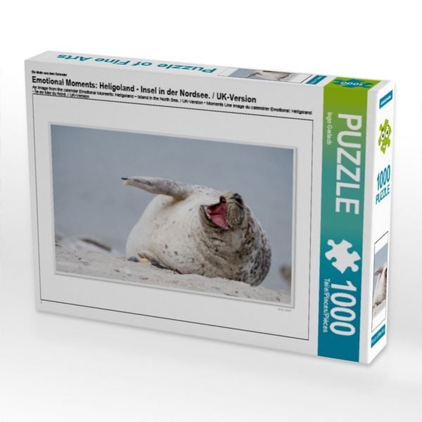 CALVENDO Puzzle Ein Motiv aus dem Kalender Emotional Moments: Heligoland - Insel in der Nordsee. / UK-Version | 1000 Teile Lege-Größe 64x48cm Foto-Puzzle für glückliche Stunden