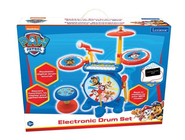 Produktbild: My Rock Band Paw Patrol elektronisches Leuchttrommel-Set