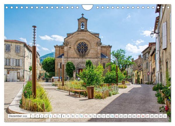 Produktbild: Millau - Die Stadt zur Br&uuml;cke (Wandkalender 2026 DIN A4 quer), CALVENDO Monatskalender