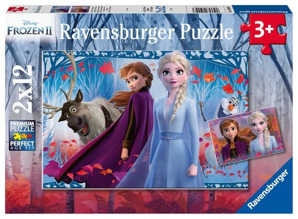 Puzzle Ravensburger DFZ 2: Reise ins Ungewisse 2 X 12 Teile