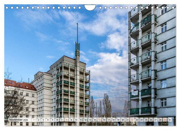Produktbild: Baukunst des Roten Wien (Wandkalender 2026 DIN A4 quer), CALVENDO Monatskalender