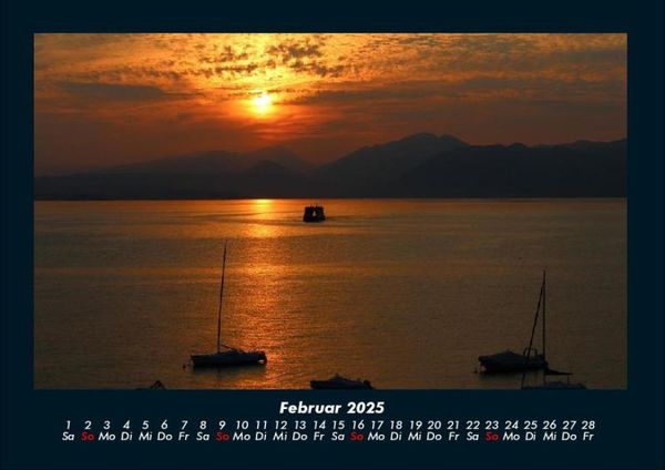 Produktbild: Boote 2025 Fotokalender DIN A4