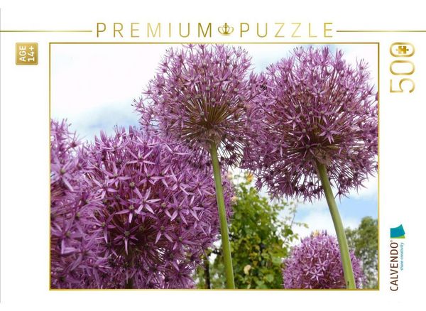 CALVENDO Puzzle Ein Motiv aus dem Kalender Mein Lila Traum...... | 500 Teile Lege-Größe 48 × 36 cm Foto-Puzzle für Erwachsene