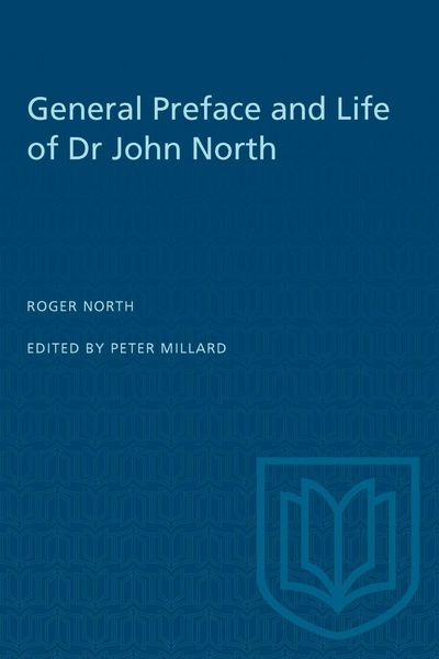 Produktbild: General Preface and Life of Dr John North