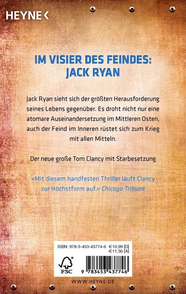 Produktbild: Ziel erfasst / Jack Ryan Band 14