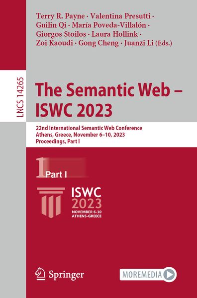 Produktbild: The Semantic Web &ndash; ISWC 2023