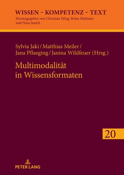 Produktbild: Multimodalit&auml;t in Wissensformaten