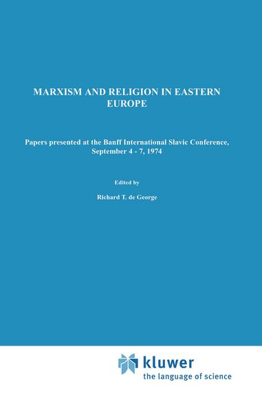 Produktbild: Marxism and Religion in Eastern Europe