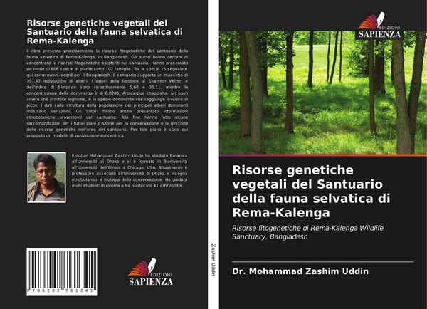 Produktbild: Risorse genetiche vegetali del Santuario della fauna selvatica di Rema-Kalenga