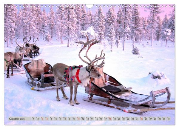 Produktbild: Zauberhaftes Finnland (Wandkalender 2026 DIN A3 quer), CALVENDO Monatskalender