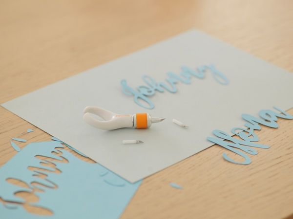 Produktbild: Fiskars Drehbastelmesser Finger - Drehbastelmesser mit Softgrip&trade;