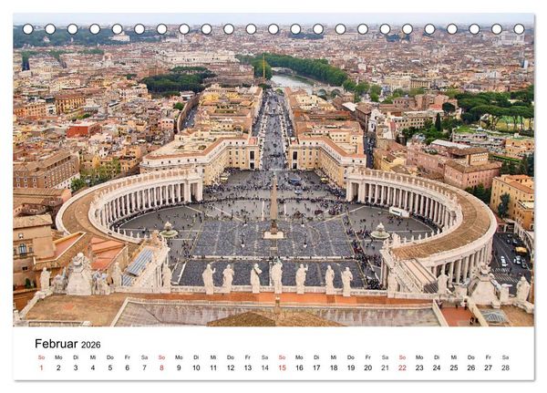Produktbild: Einzigartiges Italien (Tischkalender 2026 DIN A5 quer), CALVENDO Monatskalender