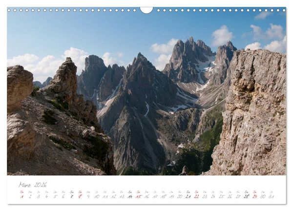 Produktbild: S&uuml;chtig nach den Dolomiten (Wandkalender 2026 DIN A3 quer), CALVENDO Monatskalender