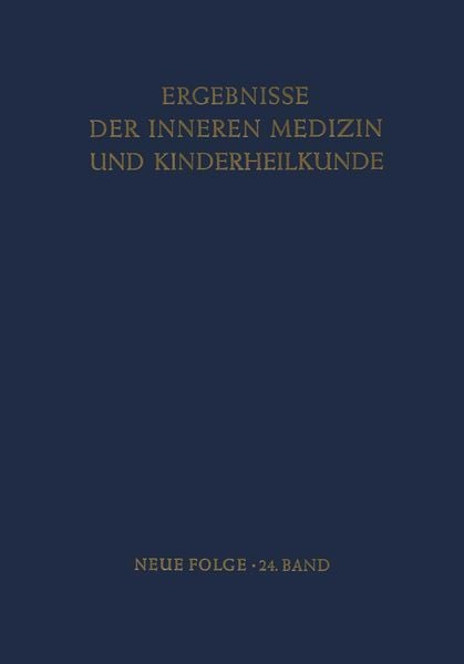 Produktbild: Ergebnisse der Inneren Medizin und Kinderheilkunde