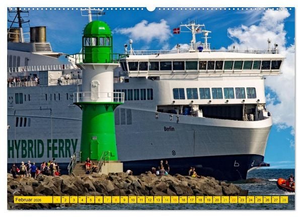Produktbild: Seebad Warnem&uuml;nde - Sehnsuchtsort an der Ostsee (hochwertiger Premium Wandkalender 2026 DIN A2 quer), Kunstdruck in Hochglanz