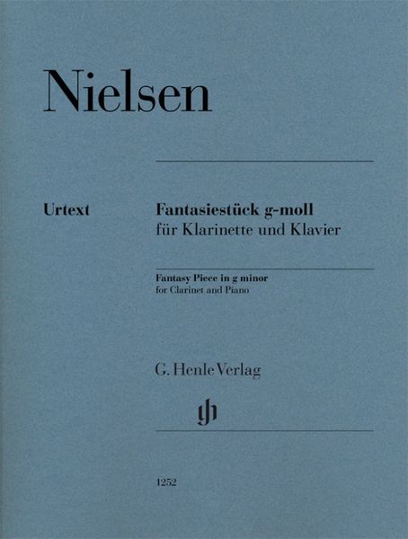 Produktbild: Carl Nielsen - Fantasiest&uuml;ck g-moll f&uuml;r Klarinette und Klavier