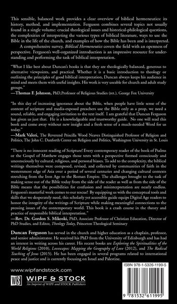 Produktbild: Biblical Hermeneutics