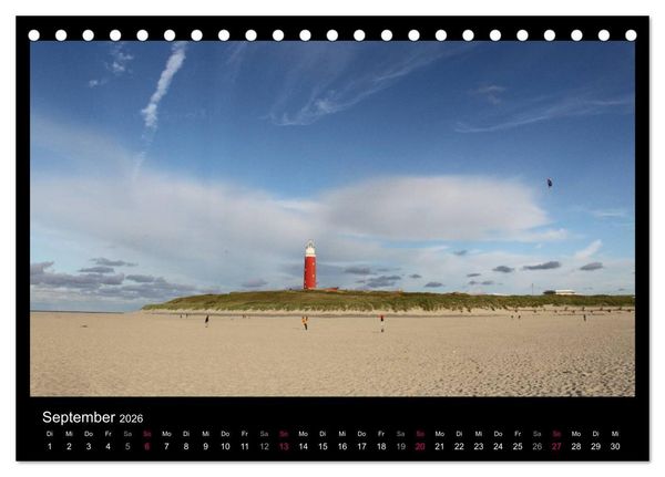 Produktbild: Texel, eine Perle Hollands (Tischkalender 2026 DIN A5 quer), CALVENDO Monatskalender