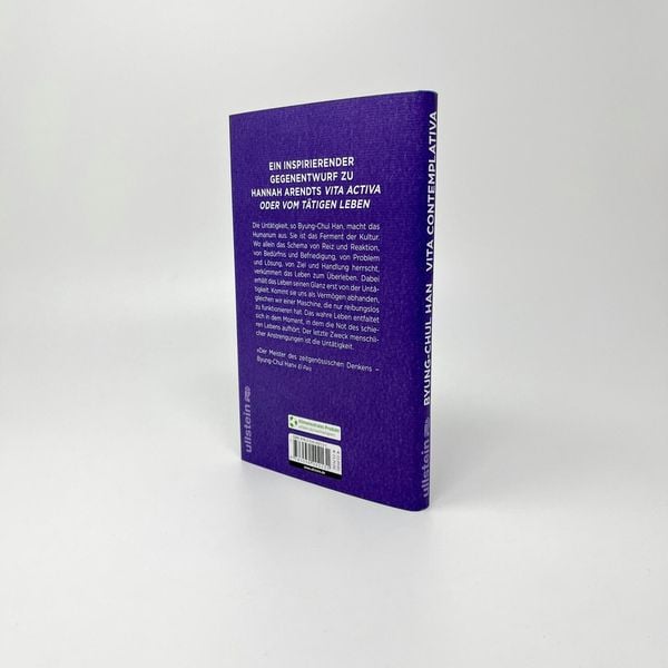 Produktbild: Vita contemplativa