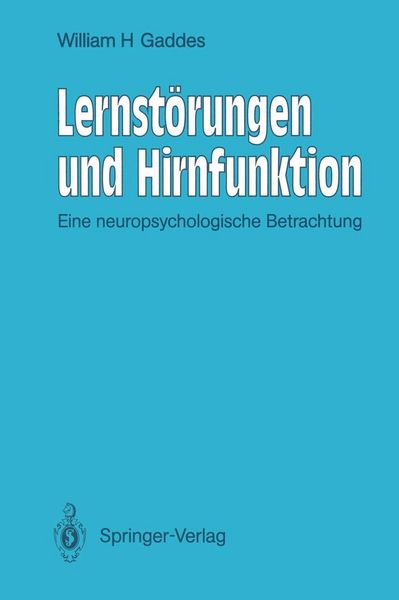 Produktbild: Lernst&ouml;rungen und Hirnfunktion