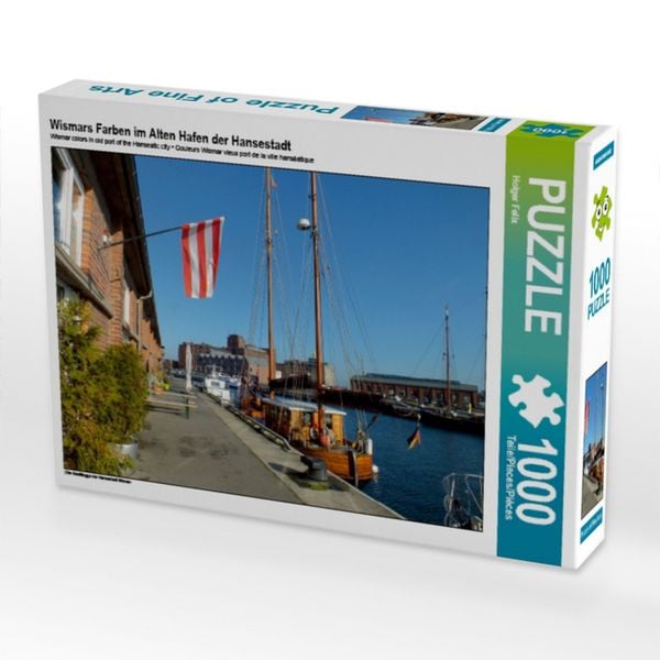 Produktbild: Wismars Farben im Alten Hafen der Hansestadt (Puzzle)