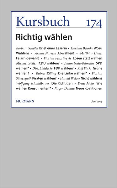 Produktbild: Kursbuch 174