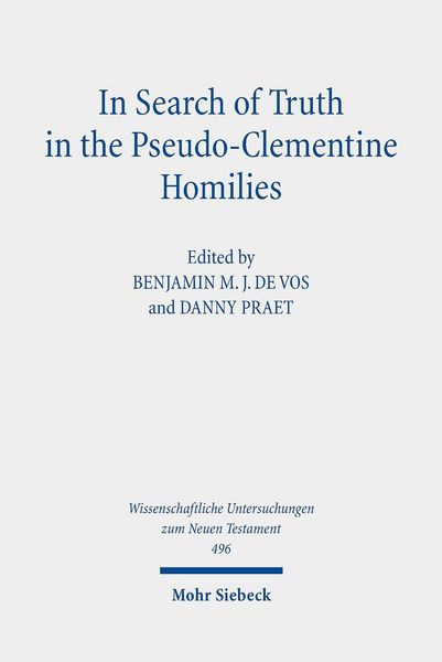 Produktbild: In Search of Truth in the Pseudo-Clementine Homilies