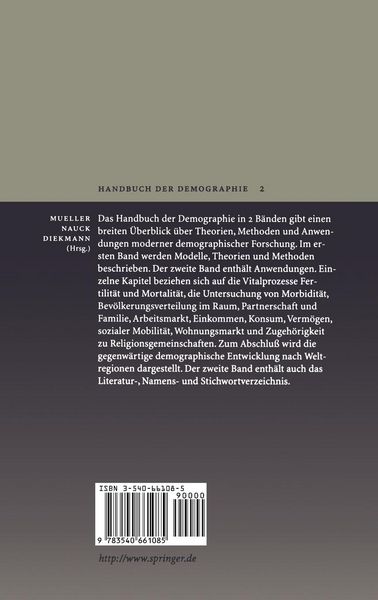 Handbuch der Demographie 2