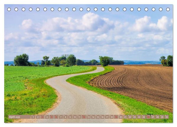 Produktbild: Insel Poel - Auszeit an der Ostsee (Tischkalender 2026 DIN A5 quer), CALVENDO Monatskalender