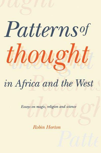 Produktbild: Patterns of Thought in Africa and the West