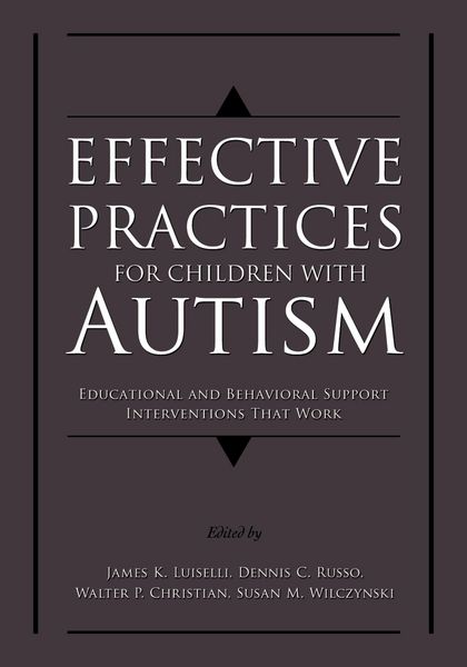 Produktbild: Effective Practices for Children with Autism
