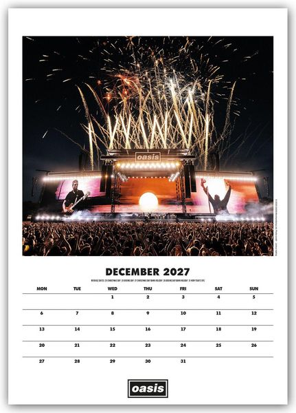 Produktbild: Oasis 2027 &ndash; A3-Posterkalender